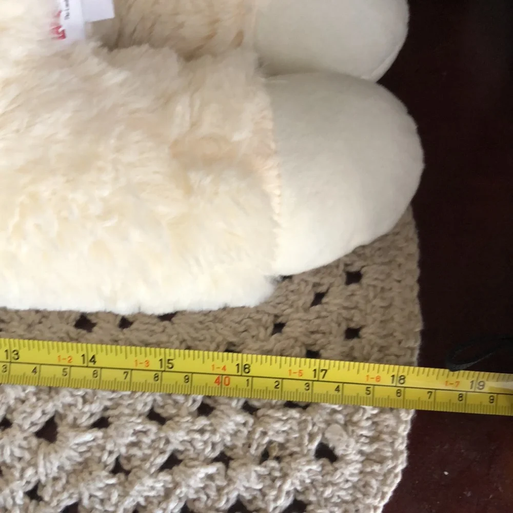 Plush Lamb Chop with Reindeer Paws Dog Toy